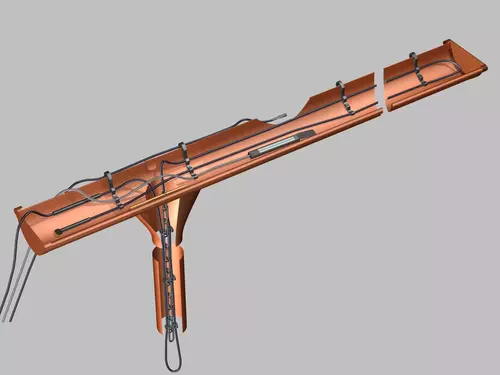 Przewód grzejny MADPSP 30W/m 1600W długość 55,1m 3
