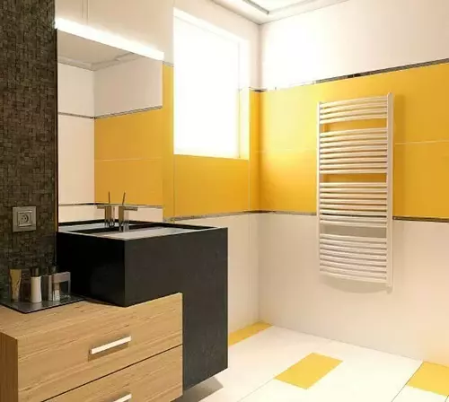 KDO-E Elektryczny grzejnik drabinkowy profil zaokrąglony 600W 2