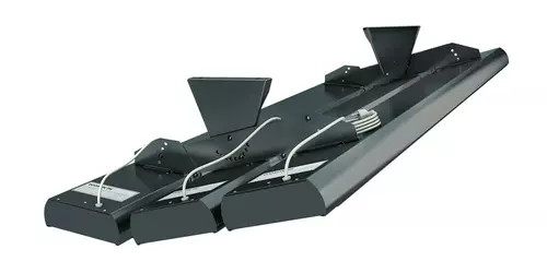 Promiennik tarasowy ECOSUN TH 1500W IP44; czarny mat 4