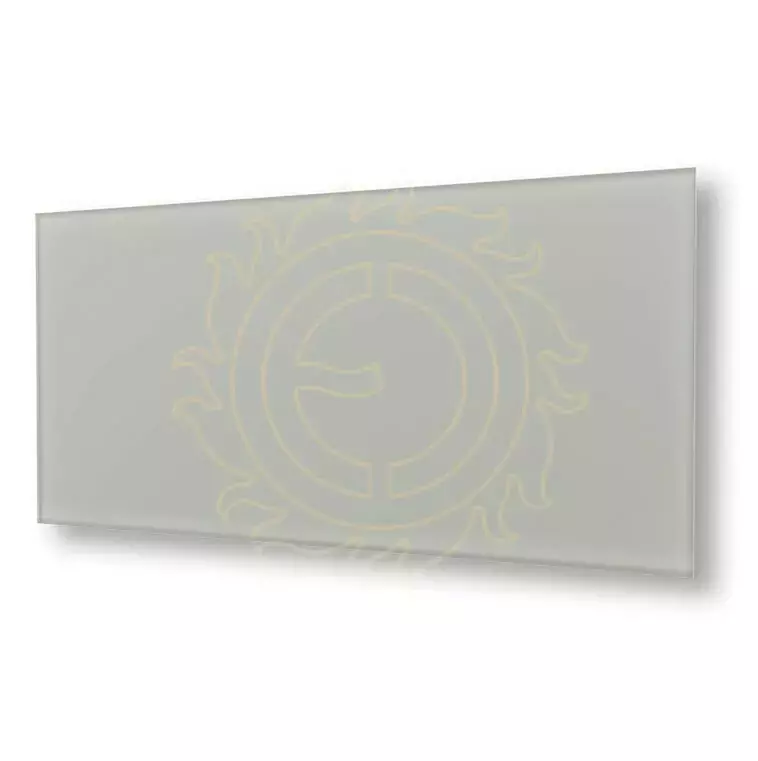 Promiennik szklany ECOSUN GS 600W  szary platynowy 1