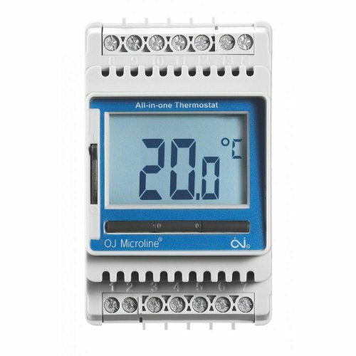 Termostat ETN4 na szynę DIN z czujnikiem zakres temp. -19,5°C do +70°C 1
