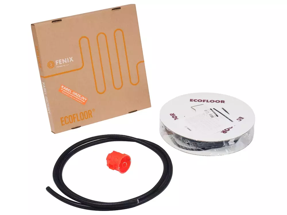 Przewód grzejny ECOFLOOR ADSV 10W/m   950W  długość 87,0m 1