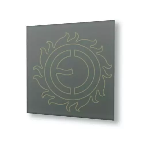 Promiennik szklany ECOSUN GS 300W grafit 1