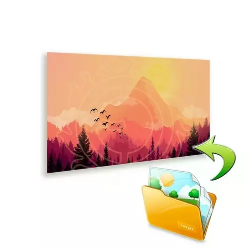 Promiennik ECOSUN GS+ 300W z odbiornikiem Watts- nadruk fotot 1