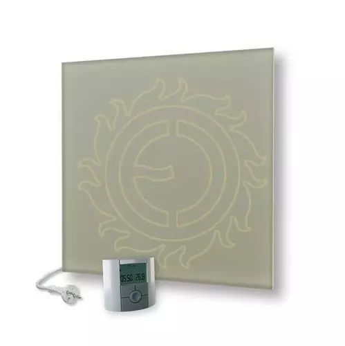 Promiennik ECOSUN GS+ 300W z odbiornikiem Watts- bazalt 1