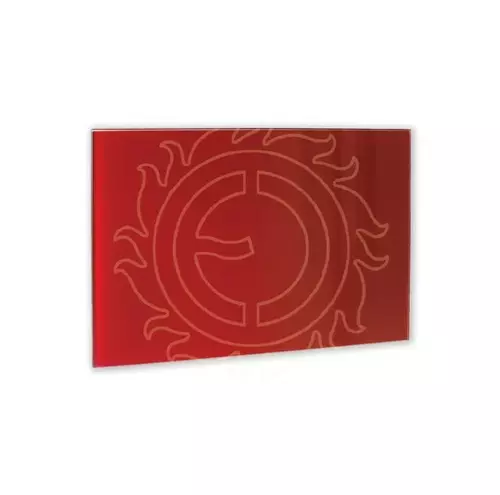 Promiennik szklany ECOSUN GR 500W czerwony 1