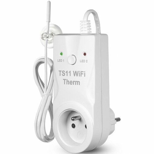 Termostat wtykowy programowalny TS 11 z wi-fi 1